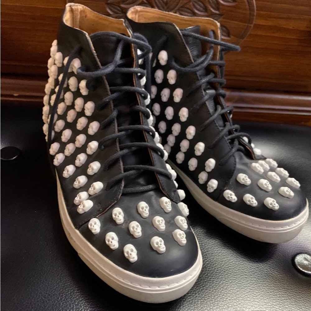 Jeffrey Campbell skull sneakers